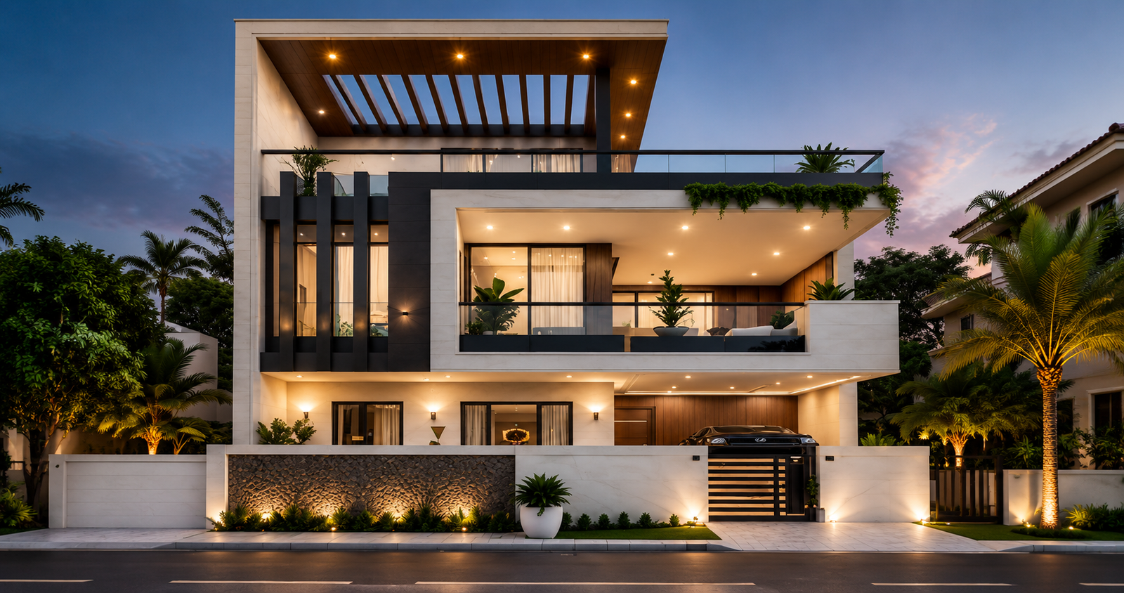 Villa exterior