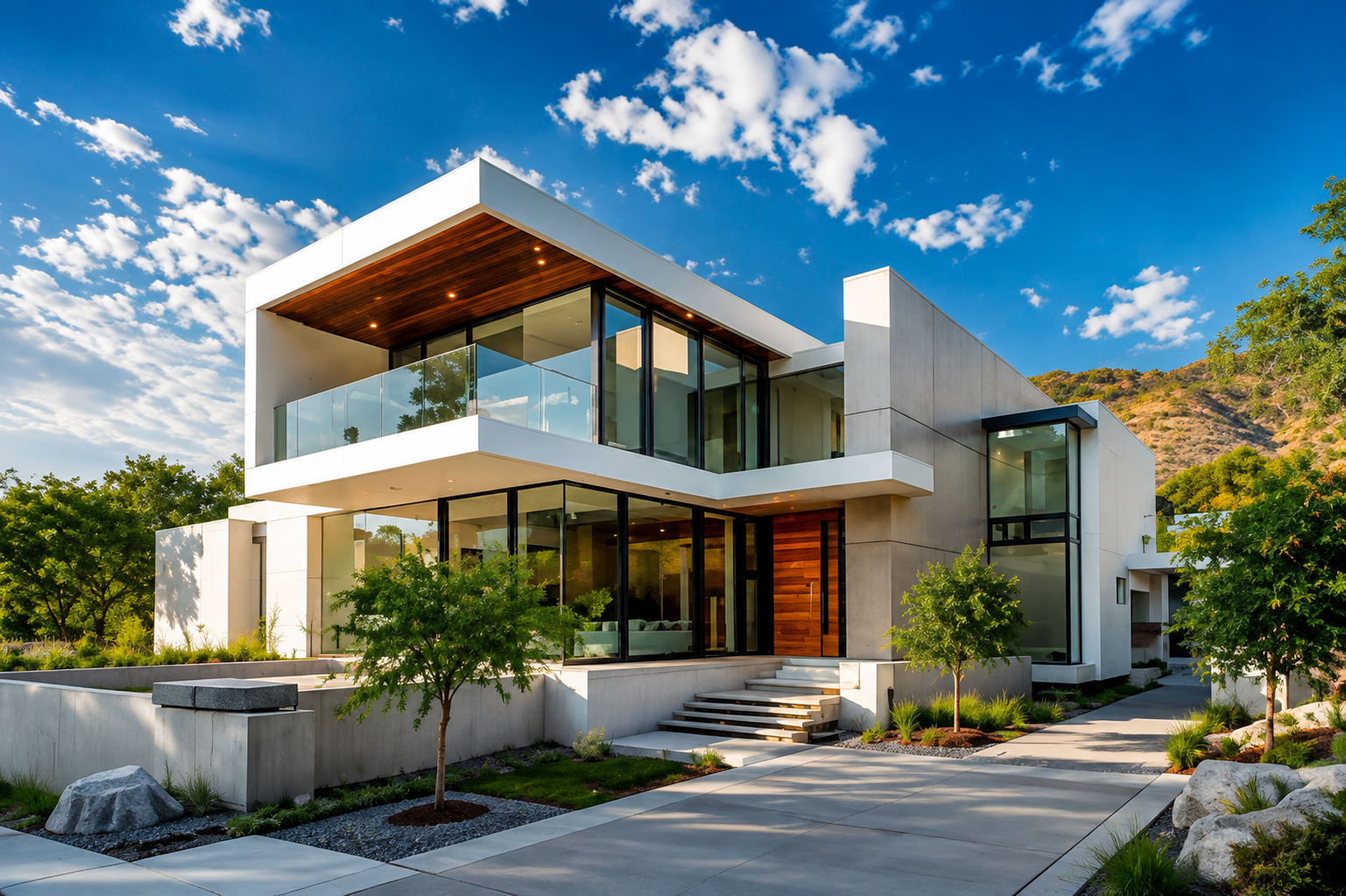 Landscaped garden